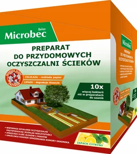 BROS Bakterie do oczyszczalni, szamba Microbec Ultra. Środek w saszetkach 18x35g. - Szamba i oczyszczalnie ścieków - miniaturka - grafika 2