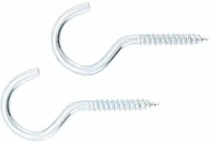 Klucze i nasadki - Kraftmann Haki wkręcane haki śrubowe, 90 MM, 2 sztuki, 90 MM, ocynkowane wygięty, 2 sztuki - miniaturka - grafika 1