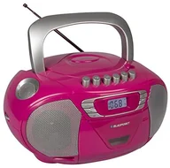 Radioodtwarzacze - Blaupunkt Boom Box 11 PLL | przenośne radio CD różowy B 11 PK PLL - miniaturka - grafika 1