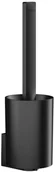 Akcesoria do wc - Hansgrohe WallStoris Zestaw Szczotka WC + uchwyt na papier czarny mat 27969670 - miniaturka - grafika 1