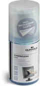Środki i akcesoria czyszczące do komputerów - Durable 582300 SCREENCLEAN SPRAY płyn do ekranu 200 ml + ściereczka mix kolorów szt. - miniaturka - grafika 1