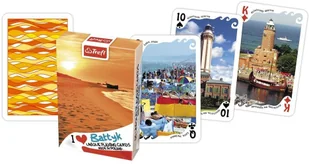 Trefl Kocham Polskę, talia tematyczna Bałtyk Zachód Słońca - Gry karciane - miniaturka - grafika 2