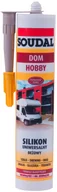 Silikony - Soudal Silikon uniwersalny 280 ml beżowy - miniaturka - grafika 1
