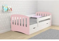 Łóżka dla dzieci i młodzieży - Łóżko dla dziewczynki mix 80x140 T9-K51 - miniaturka - grafika 1