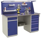 Stoły warsztatowe - Valberg Stół warsztatowy WT160.WD2/WD5.011 WT160.WD2/WD5.011 - miniaturka - grafika 1