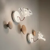 Lampy ścienne - Slamp LaFleur kinkiet LED, pryzmatyczny - miniaturka - grafika 1