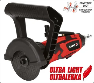 YATO PRZECINARKA PNEUMATYCZNA 75MM KOMPOZYTOWA OBUDOWA YT-09717 - Szlifierki i polerki pneumatyczne - miniaturka - grafika 5
