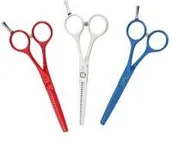 Nożyczki fryzjerskie - Fox Color degażówki fryzjerskie - miniaturka - grafika 1