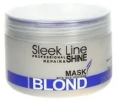 Maski do włosów - Stapiz Stapiz Sleek Line Blond maska do włosów 250ml 8644 - miniaturka - grafika 1