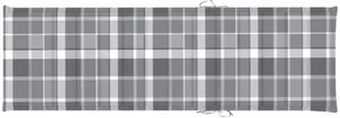 vidaXL Ogrodowy leżak z poduszką, lite drewno akacjowe 3061616 - Leżaki ogrodowe - miniaturka - grafika 3