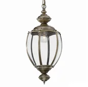 Lampy sufitowe - Ideal Lux 5911 - Żyrandol na łańcuchu 1xE27/60W/230V - miniaturka - grafika 1