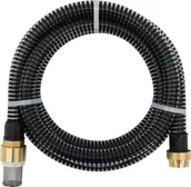 Węże ogrodowe i zraszacze - vidaXL Wąż ssący z mosiężnymi złączkami 3 m 25 mm czarny 151054 - miniaturka - grafika 1