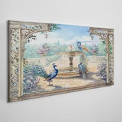 Obrazy i zdjęcia - PL Coloray Obraz na Płótnie Abstrakcja Fontanna 100x50cm - miniaturka - grafika 1