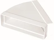 Rury i kanały wentylacyjne - Vents Group Kolano Wentylacyjne Poziome 45st. 220x90 955 - miniaturka - grafika 1