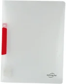 Szkolne artykuły papiernicze - Titanum Skoroszyty A4 czerwony 400g (SKPRE) - miniaturka - grafika 1