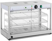 Parasole ogrodowe - Royal Catering Witryna grzewcza - 1200 W - 3 półki RCHT-1200B RCHT-1200B - miniaturka - grafika 1