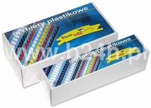 Argo Grzbiet Do Bindowania 28,5 mm Niebieski 50 Szt. - Grzbiety do bindownic - miniaturka - grafika 2