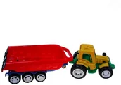 Samochody i pojazdy dla dzieci - LESZKO TRAKTOR DUŻY LESZ102 - miniaturka - grafika 1