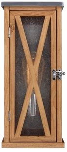 Elstead Lighting Kinkiet LUMIERE FE/LUMIERE/S1OAK IP44 - Lampy ogrodowe - miniaturka - grafika 2