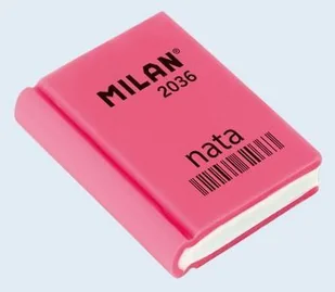 MILAN Gumka Notes mix kolorów 36 sztuk - Szkolne artykuły papiernicze - miniaturka - grafika 2