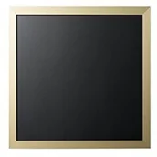 Tablice i flipcharty - Bi-Office Black Board Gold & Silver, tablica do pisania kredą 40x40 cm PM7525618 - miniaturka - grafika 1