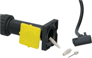 Dunlop Zestaw pompka nożna z adapterami etui Dunlop - Pompki rowerowe - miniaturka - grafika 2