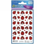 Zabawki kreatywne - Avery Zweckform Naklejki do dekoracji BIEDRONKI 56888 Z-DESIGN - miniaturka - grafika 1