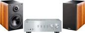 Zestawy stereo - Yamaha A-S301 srebrny) + NOTA 260 orzech) - miniaturka - grafika 1