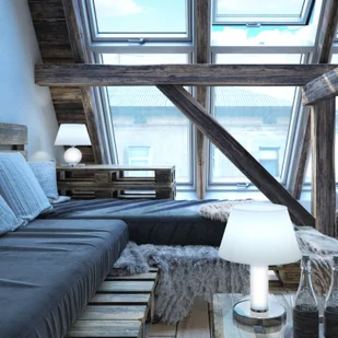 Wofi Lampa stołowa LED Luton, 2-pkt. cylinder i klosz - Lampy stojące - miniaturka - grafika 2