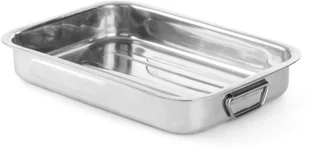 Hendi Brytfanna 350x250x160 mm, stal nierdzewna | , 508510 HENDI-508510 - Akcesoria gastronomiczne - miniaturka - grafika 2
