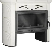 Piece wolnostojące - Ekoprojekt 198 TOPGAR Piec kaflowy 9,4kW krem średnica wylotu spalin 180 mm) spełnia anty-smogowy EkoProjekt 19877512 77512-uniw - miniaturka - grafika 1