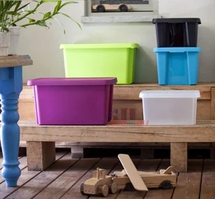 CURVER Pojemnik czarny 16L Essentials CURVER 225354 - Pudła i pojemniki do przechowywania - miniaturka - grafika 2