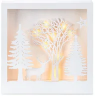 Oświetlenie świąteczne - Markslojd Podświetlany LED obraz 3D Folkabo z drewna - miniaturka - grafika 1