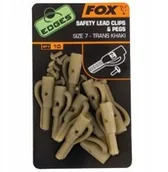 Inne akcesoria dla wędkarzy - Fox Edges Safety Lead Clip roz. 10 (CAC479) - miniaturka - grafika 1