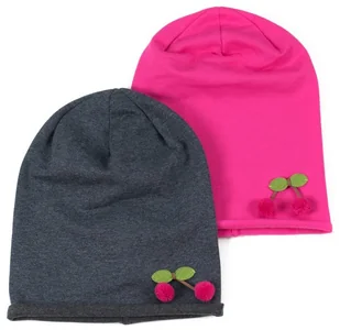 Art of Polo Czapka dziecięca Wisienka - Czapki damskie - miniaturka - grafika 2