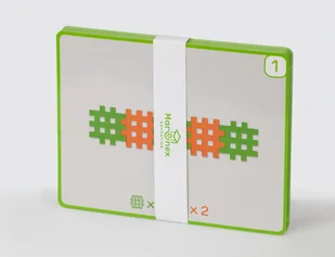 Mario-Inex MINI WAFLE EDU 500 EDUKACJA + karty zabaw 902189 - Klocki - miniaturka - grafika 3