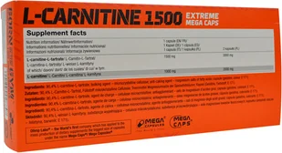 Olimp L-Carnitine 1500mg Extreme 120 Mega Caps roz uniw 5901330028847 - Witaminy i minerały dla sportowców - miniaturka - grafika 8