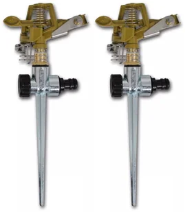 vidaXL vidaXL Zraszacz impulsowy do nawadniania ogrodu cynkowy z ostrzem, 2 szt. - Węże ogrodowe i zraszacze - miniaturka - grafika 2