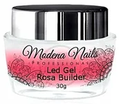 Żele do paznokci - Żel Led Rosa Builder 30g Modena Nails - miniaturka - grafika 1