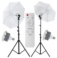 Inne akcesoria studyjne - CineGEN Zestaw lamp OptimalDuo 110cm LED 85W CGON284381 - miniaturka - grafika 1