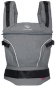 Nosidełka dla dzieci - Manduca Nosidełko turystyczne PureCotton Dark Grey 222-03-80-000 - miniaturka - grafika 1