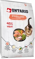 Sucha karma dla kotów - Ontario Sterilized Salmon 6,5 kg - miniaturka - grafika 1