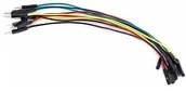 Podzespoły elektroniczne - Velleman ZESTAW PRZEWODÓW POŁĄCZENIOWYCH AWG DO PŁYTEK PROTOTYPOWYCH - JEDNOPINOWE MĘSKO-ŻEŃSKIE - 5,9" (15 cm) - 10 szt. WJW011 - miniaturka - grafika 1