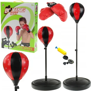 Zestaw Bokserski Gruszka Worek Rękawice Dla Dzieci - Worki treningowe - miniaturka - grafika 5