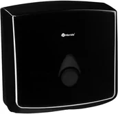 Dozowniki papieru i mydła dla firm - Merida Pojemnik na ręczniki składane COMO plastik czarny - miniaturka - grafika 1