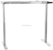 Fotele i krzesła biurowe - Import S Stelaż elektryczny dwusilnikowy EF-UT04-2T/W-biały - miniaturka - grafika 1