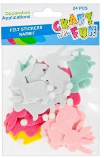 Naklejki Filc Królik Z Pomponem 24 Sztuki Naklejki Filc Królik Z Pomponem 24 Sztuki - Wielkanoc Naklejki Filc Królik Z Pomponem 24 Sztuki Naklejki Filc Królik Z Pomponem 24 Sztuki - Wielkanoc - miniaturka - grafika 2