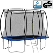 Trampoliny - vidaXL Trampolina z akcesoriami 274x183x76 cm 92451 - miniaturka - grafika 1