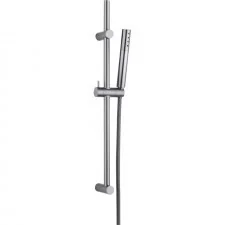 Laveo Pretto Zestaw prysznicowy na drążku grafit NLP11A2 - Zestawy prysznicowe - miniaturka - grafika 5