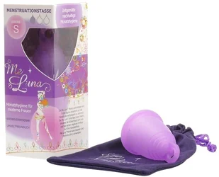 ME LUNA Kubeczek Menstruacyjny Fioletowy ROZMIAR S - Kubeczki menstruacyjne - miniaturka - grafika 2